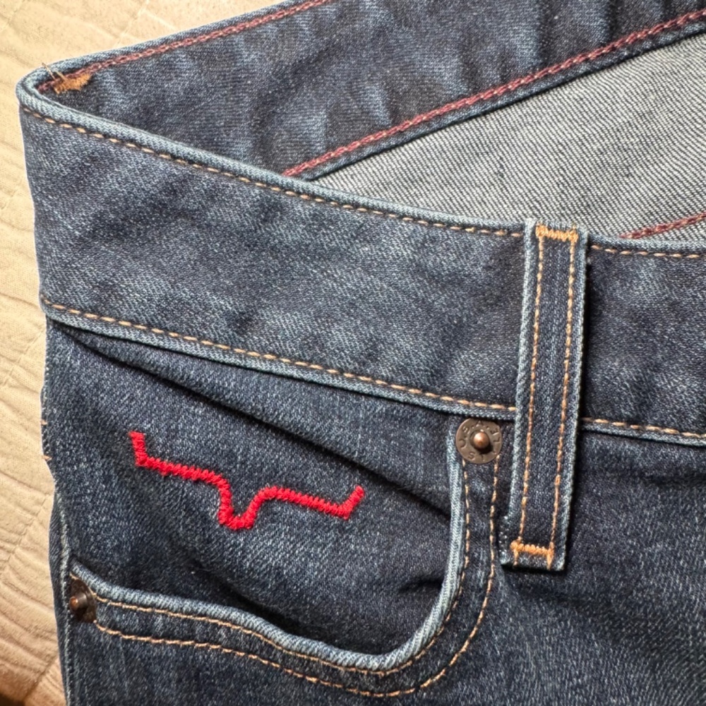 Kimes Ranch Dark Blue Bootcut Jeans - Picture 6 of 6